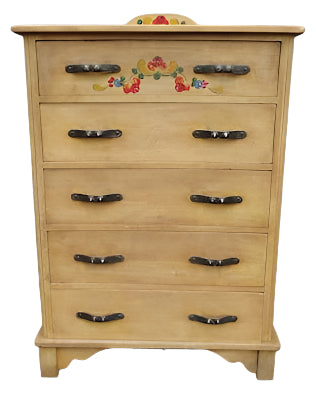 Monterey Straw Ivory Highboy F2464