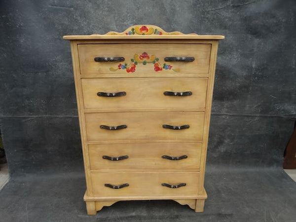 Monterey Straw Ivory Highboy F2464