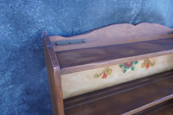Branded Monterey Hutch Re-purposed into a Wall Shelf F2496