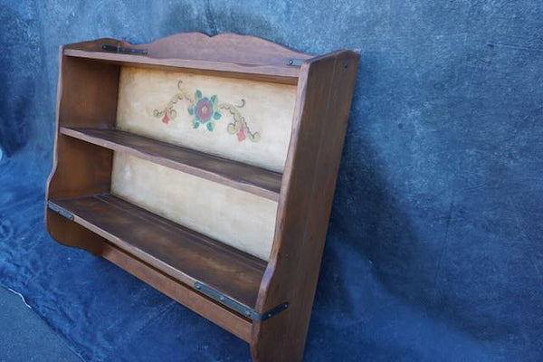 Branded Monterey Hutch Re-purposed into a Wall Shelf F2496