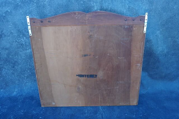 Branded Monterey Hutch Re-purposed into a Wall Shelf F2496