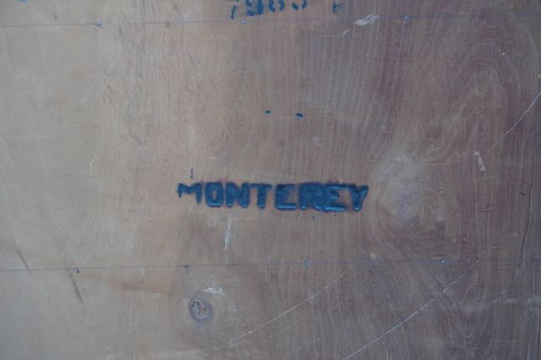 Branded Monterey Hutch Re-purposed into a Wall Shelf F2496