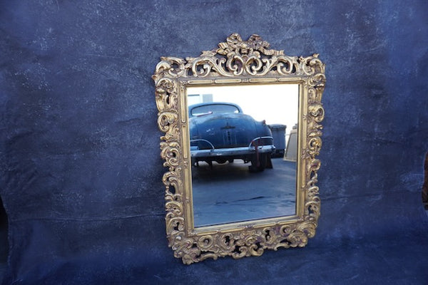 Spanish Revival Gilt Mirror circa 1920s F2516