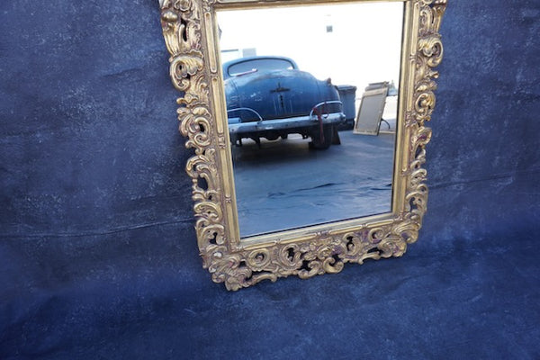 Spanish Revival Gilt Mirror circa 1920s F2516