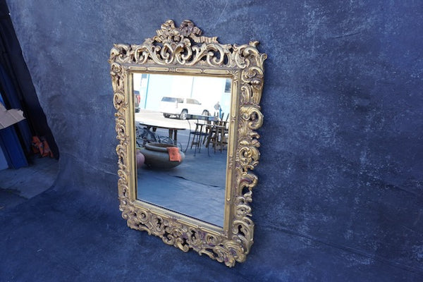 Spanish Revival Gilt Mirror circa 1920s F2516