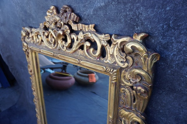 Spanish Revival Gilt Mirror circa 1920s F2516