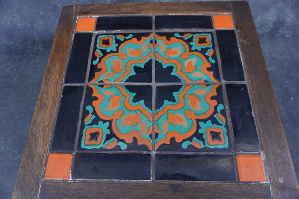 Taylor Tile-Top Side-Table  c 1930 F2522