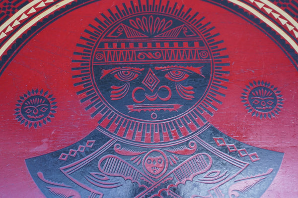 Maldives Hand-Lacquered Game/Coffee Table 1970S F2659