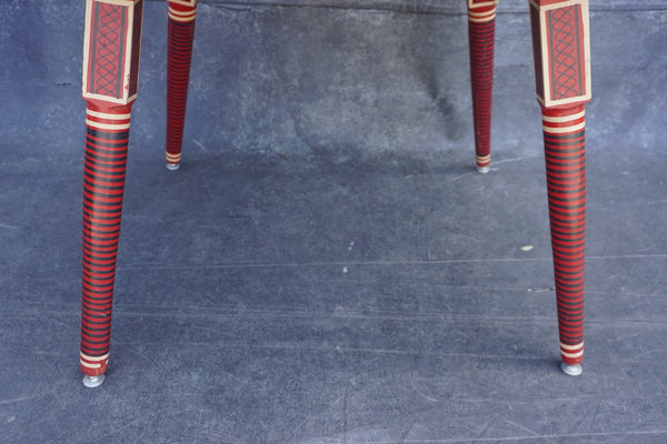 Maldives Hand-Lacquered Game/Coffee Table 1970S F2659