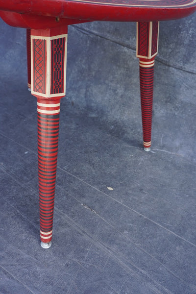 Maldives Hand-Lacquered Game/Coffee Table 1970S F2659