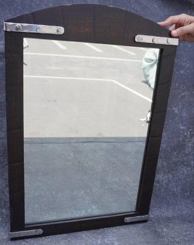 Monterey Mirror with Nickel-plated Hardware F2660