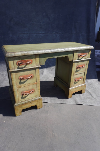 Monterey Classic Green Decorated Desk/Vanity F2663