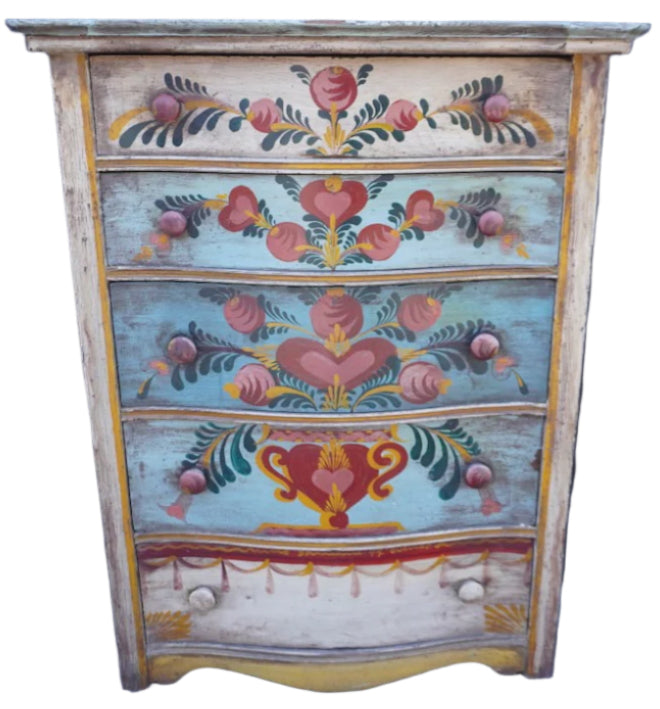5-Drawer Dresser Decorated by Peter Hunt c.1930 F2668