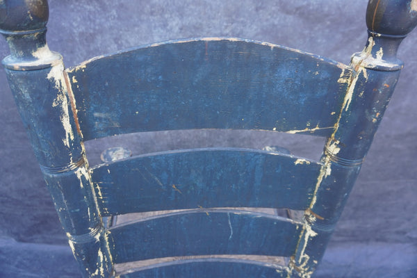 Mexican Colonial Rush Seat Chair circa 1920s F2670