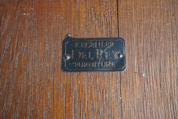 Kroehler Del Rey Multipurpose Table, with End of the Trail Carving F2676