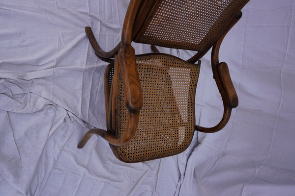 Original Thonet Folding Chair with Footstool c.1880s F2680