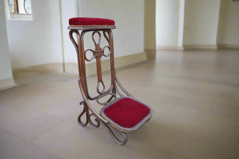 Thonet Bentwood Praying Stool or Prie-Dieu c.1900s F2698