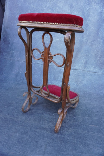 Thonet Bentwood Praying Stool or Prie-Dieu c.1900s F2698