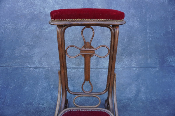 Thonet Bentwood Praying Stool or Prie-Dieu c.1900s F2698