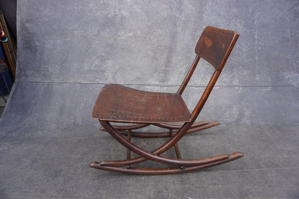 Gebrüder Thonet Perforated Rocking Chair c.1860s F2700