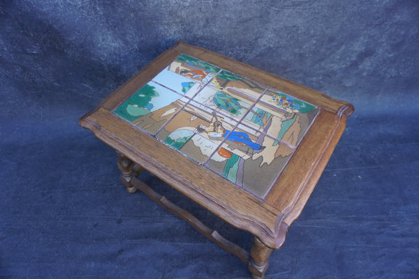 Taylor Tile Table, Serenade Scene F2718