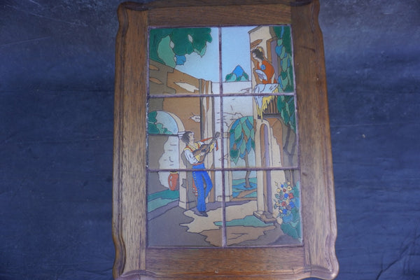 Taylor Tile Table, Serenade Scene F2718