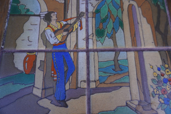 Taylor Tile Table, Serenade Scene F2718