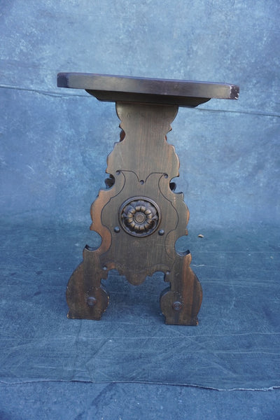 Spanish Solid Walnut Book Table F2720