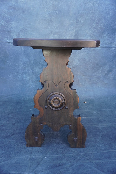 Spanish Solid Walnut Book Table F2720