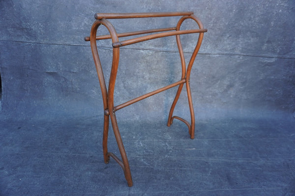 Thonet Bentwood Round Top Valet/Towel Rail F2722