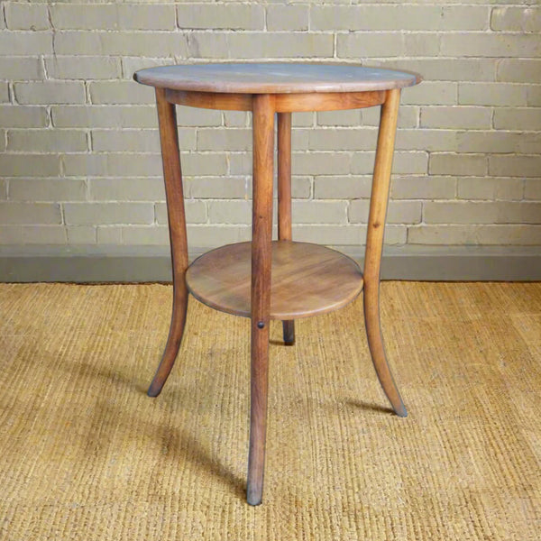 Thonet Two-Tier Bentwood Side Table F2726