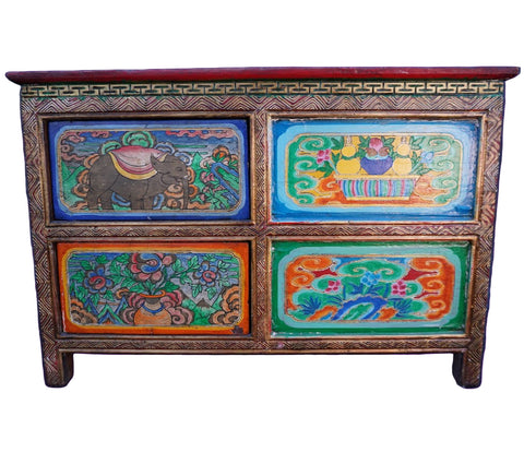 Himalayan Buddhist Portable Altar 1965-1972 F2735
