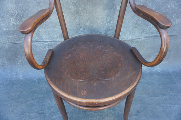 Thonet-style Arm Chair by Fischel F2739