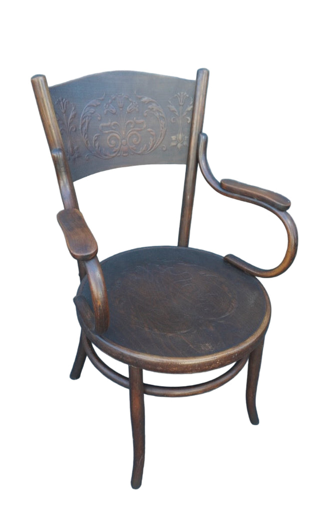 Thonet-style Arm Chair by Fischel F2739