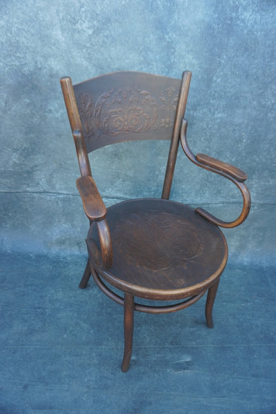 Thonet-style Arm Chair by Fischel F2739