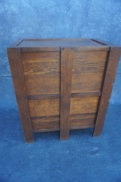 Wooden Arts and Crafts File Cabinet by Weis F2743