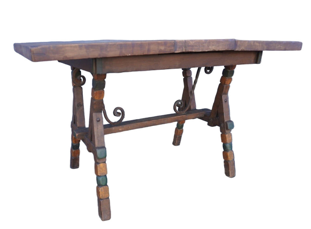 Del-Rey Kitchen Table with Expandable Pop-Out Leaf F2750