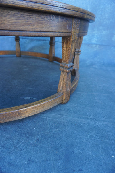 Romweber Cali-Revival Leather Top Coffee Table F2751