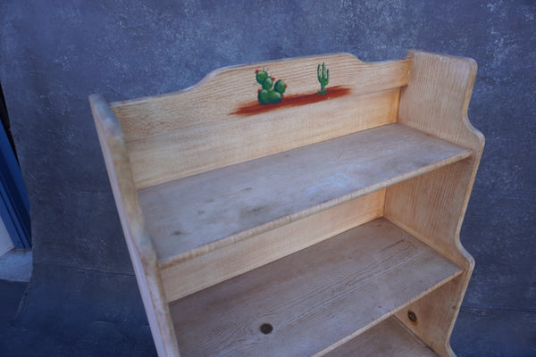 Charming Monterey-Style Bookcase c.1930 F2752