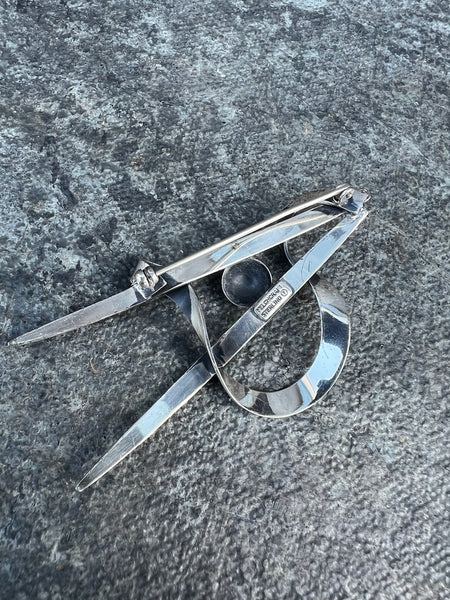 Silver Pin by Otto Robert Bade J631