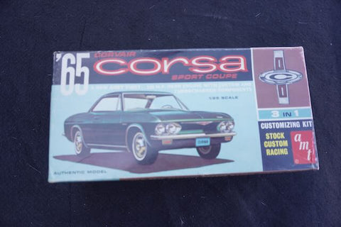 Vintage AMT 1965 Corvair Corsa Sport Coupe George Barris Model kit K012