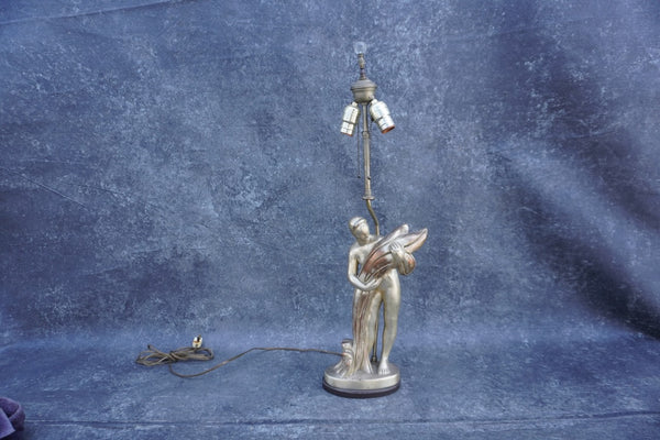 Art Deco Goddess Figural Lamp  L787