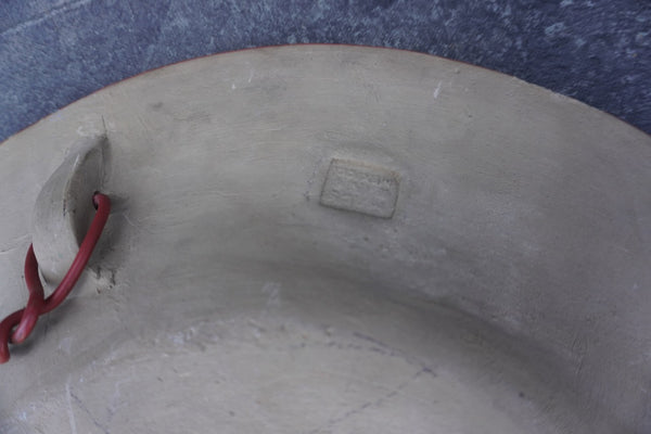 Mayan Calendar Mexican Pottery Decorative Plate c.1940 M1943