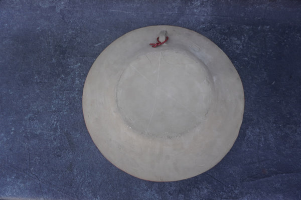 Mayan Calendar Mexican Pottery Decorative Plate c.1940 M1943