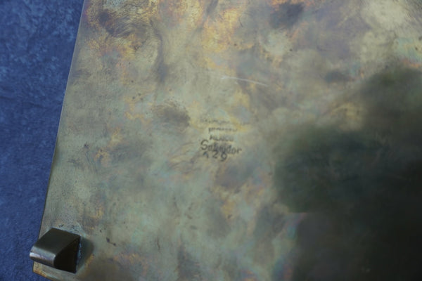 Salvador Terán Glass and Brass Box M1944