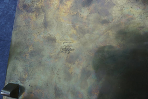 Salvador Terán Glass and Brass Box M1944