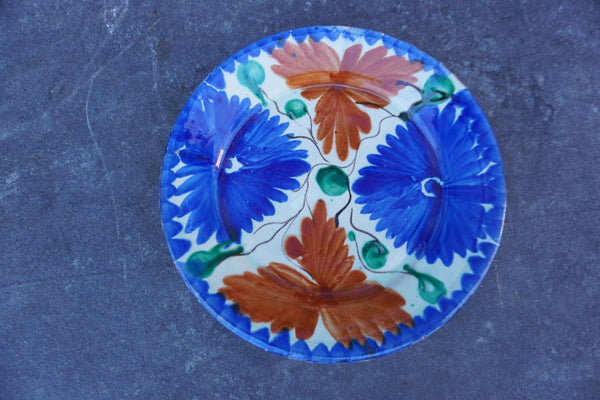 Single Oaxacan Hand-Painted Dinner Plate M1957