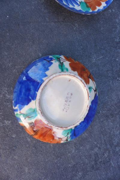 Pair of Oaxacan Hand-Painted Small Plates M1958