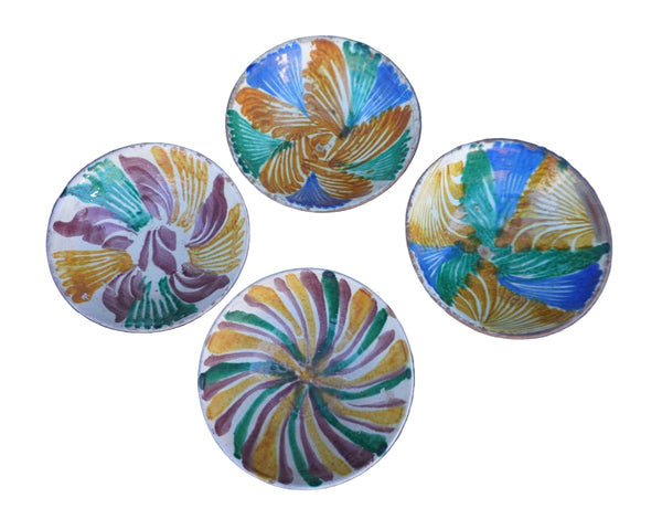 Oaxacan Hand Painted Bowls, set of four M1961