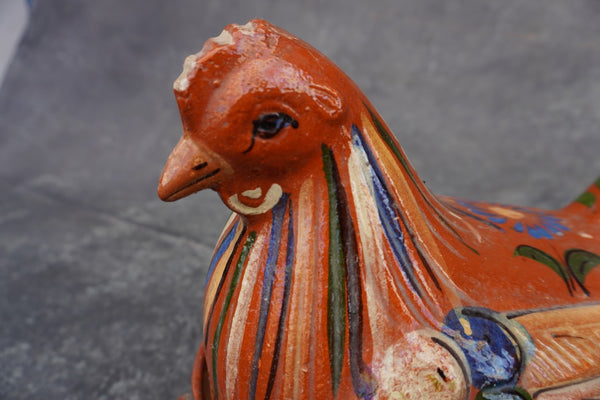 Mexican Casserole Chicken Orange Terracotta c 1950 M2958